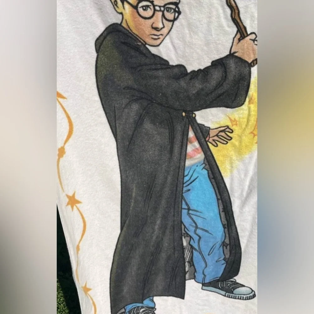 Vintage 2001 Harry Potter Warner Bros. Bath Towel